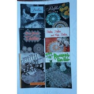 Vintage 1940s & '50  Crochet Instruction Books - Clark's Coats - American Thread